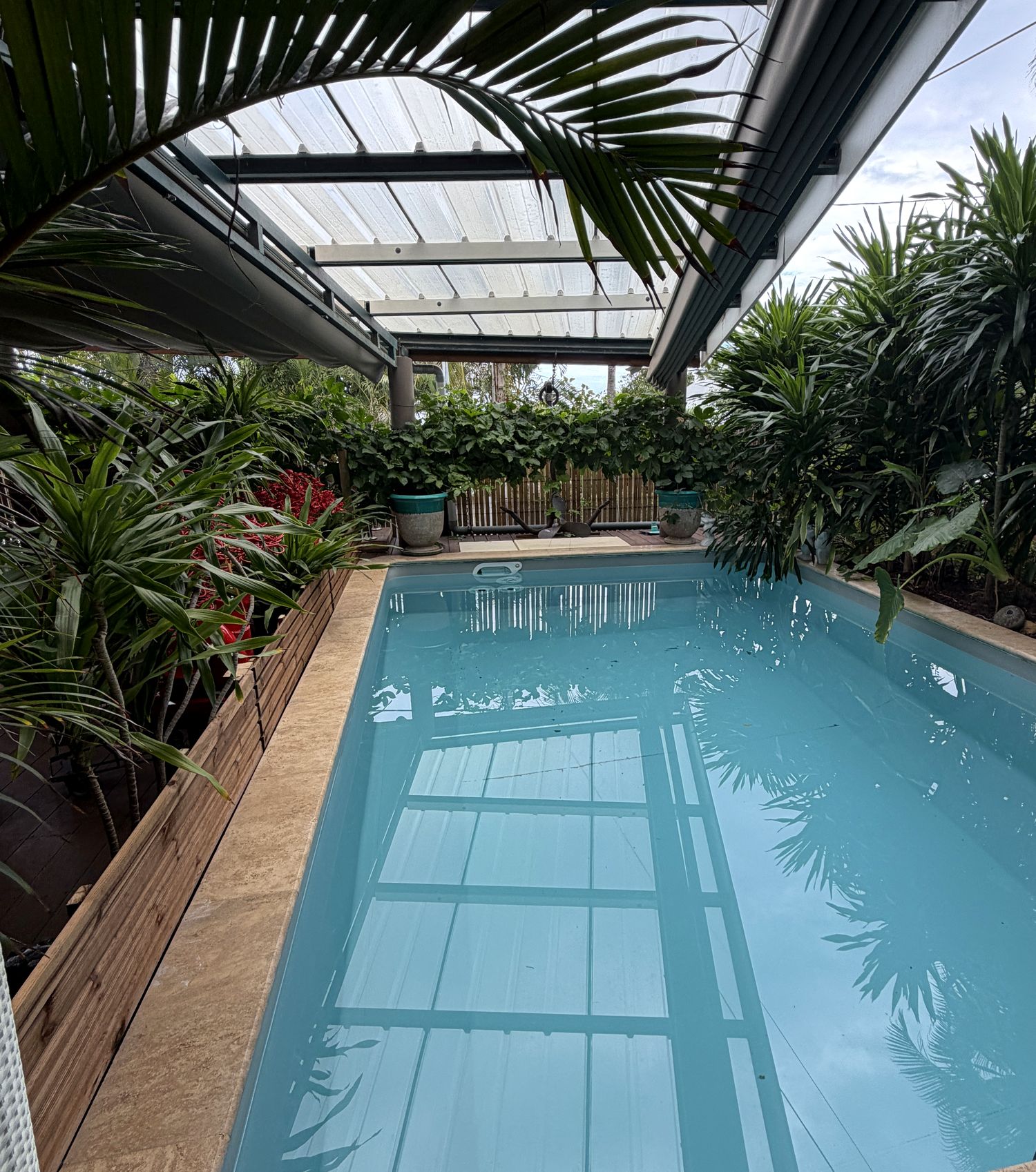La piscine privative du Reflet de l'Âme